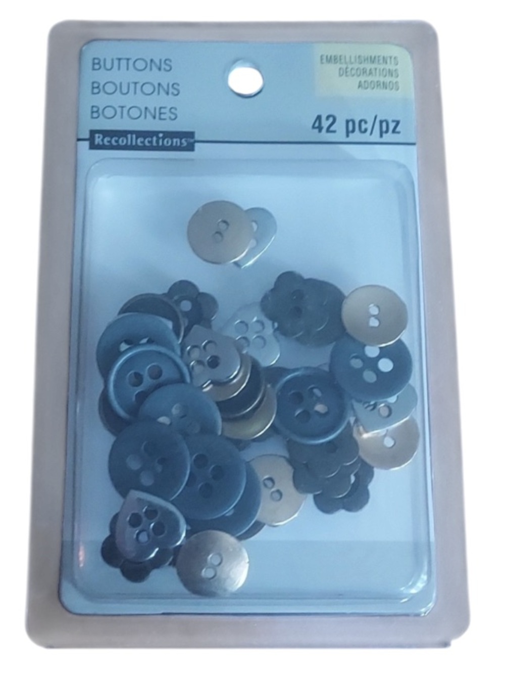 RECOLLECTIONS buttons 42 pc